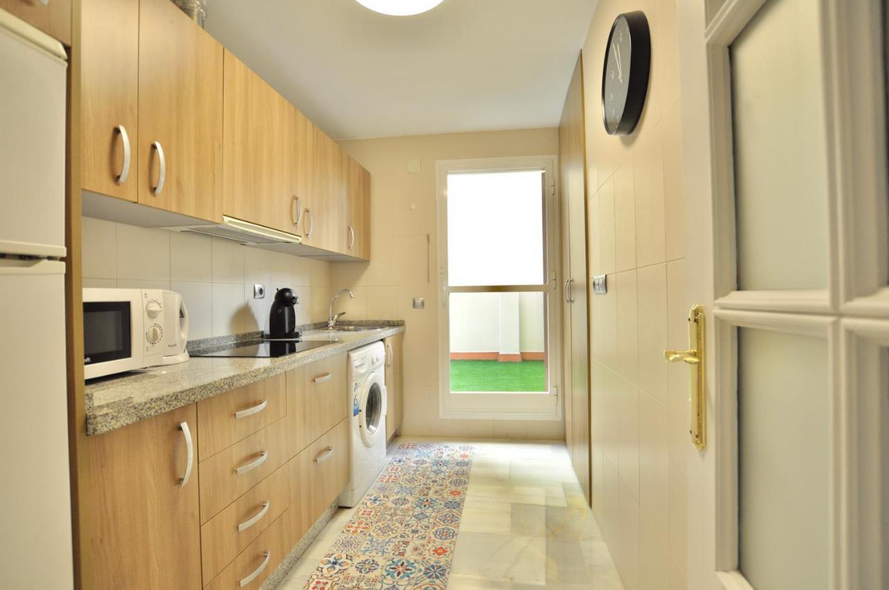 Luminoso Y Coqueto Apartamento Con Jardin Malaga Luaran gambar