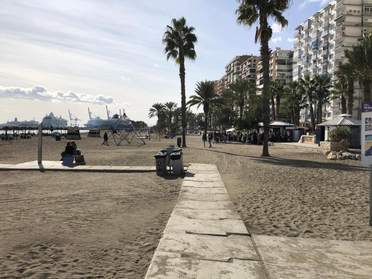 Luminoso Y Coqueto Apartamento Con Jardin Malaga Luaran gambar