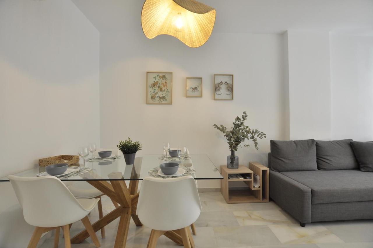 Luminoso Y Coqueto Apartamento Con Jardin Malaga Luaran gambar