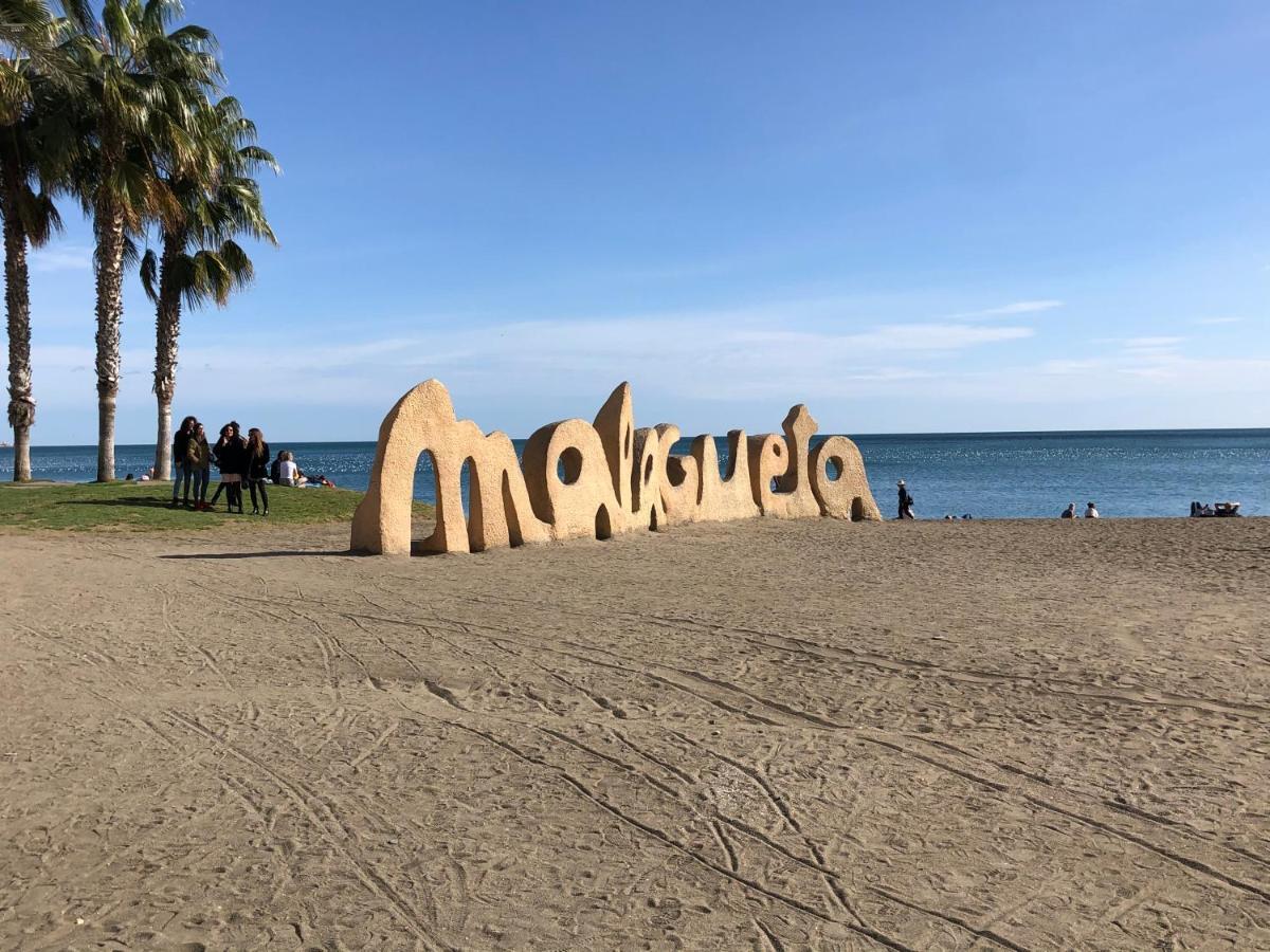 Luminoso Y Coqueto Apartamento Con Jardin Malaga Luaran gambar